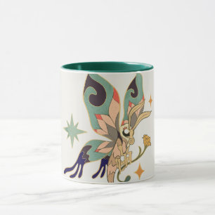 Nature's Harmony, Fairy Butterfly Graphic Art Mug