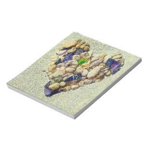 Nature's heart notepad
