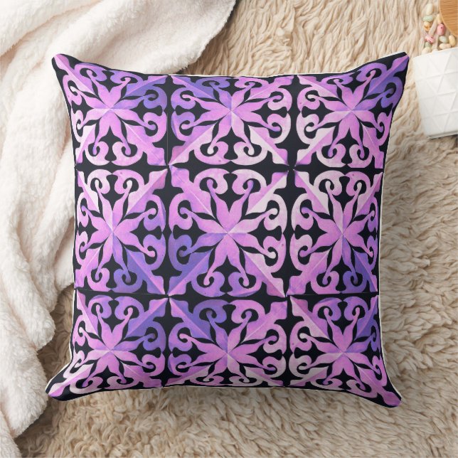Nature's Hidden Geometry Abstract Geometric Cushion (Blanket)