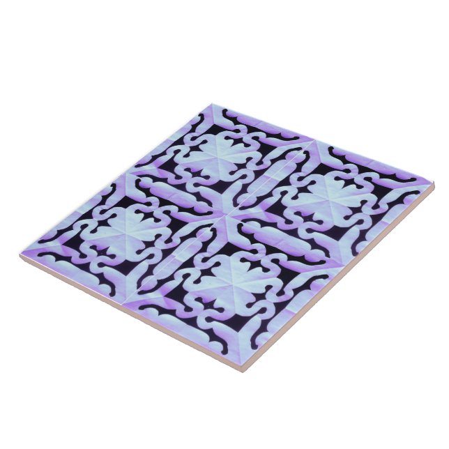 Nature's Hidden Geometry Abstract Geometric  Tile (Side)