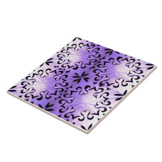Nature's Hidden Geometry Abstract Geometric Tile