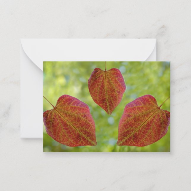 Nature's Leaves of Love Card (Front)
