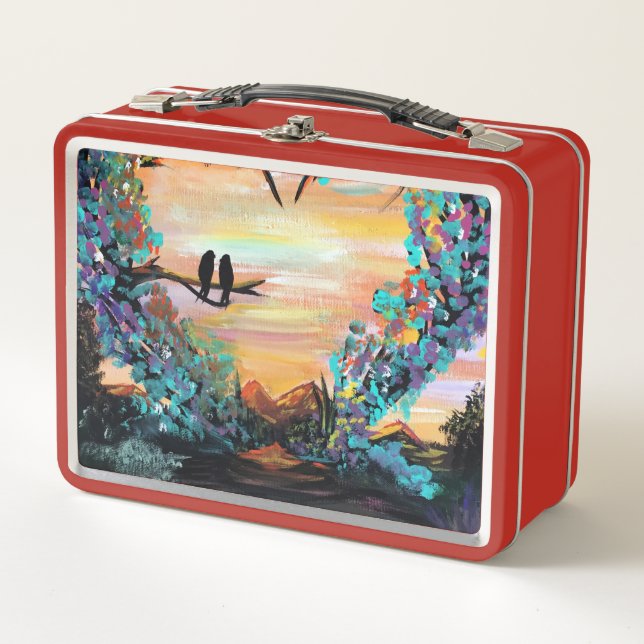 Natures Love   Metal Lunch Box (Front)