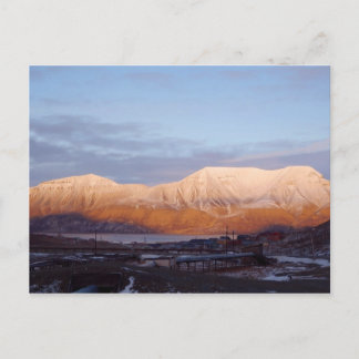 Nature's magical light postcard