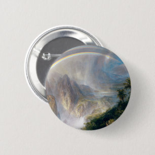 Nature's Majesty: Rainbow in the Tropics Pin