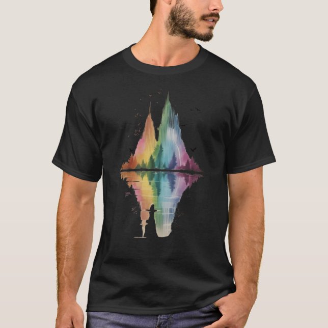 Nature's Music - Classic Sound Wave T-Shirt (Front)
