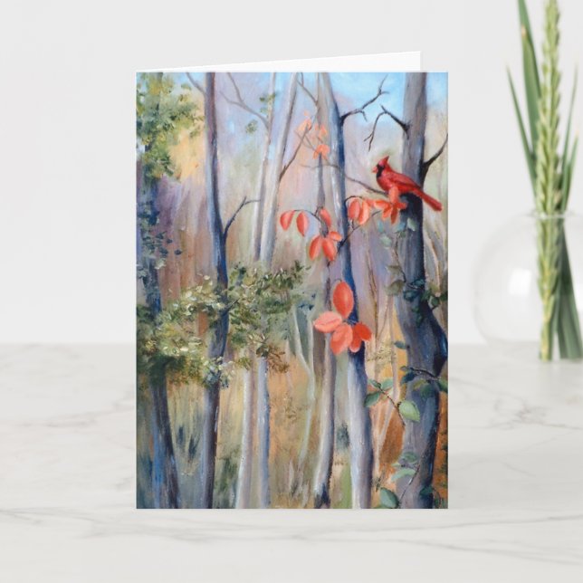 Natures Path Cardinal Blank Card (Front)