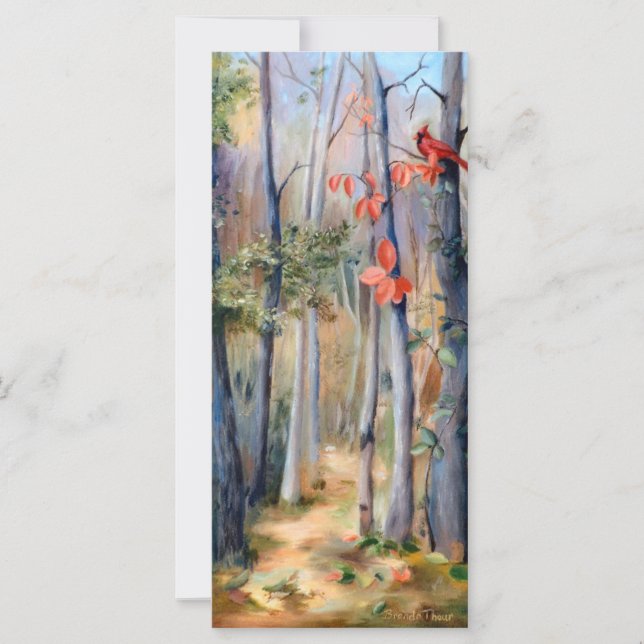 Natures Path Cardinal Bookmark (Front)