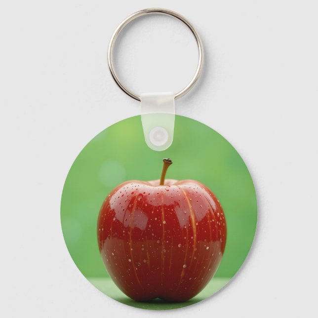 Nature's Perfect Red Key Ring (Back)