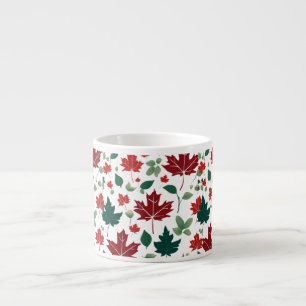 Nature's Sip: Speciality Espresso Mug with Leaf 