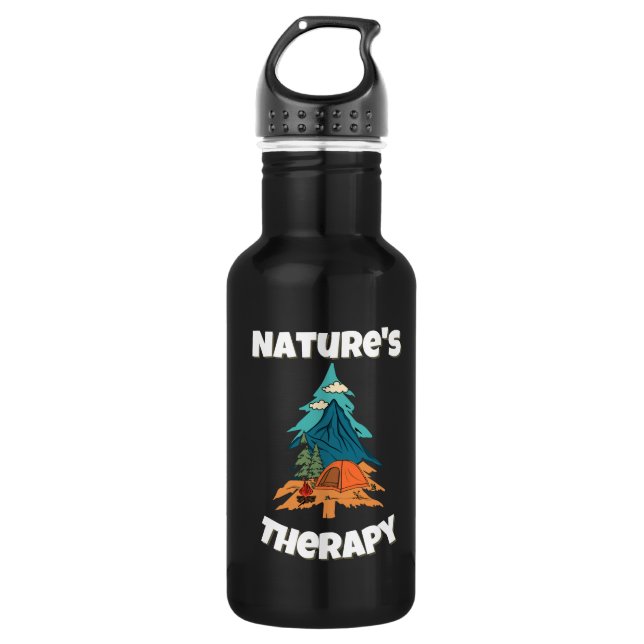 Nature's Therapy Nature Lovers  532 Ml Water Bottle (Front)