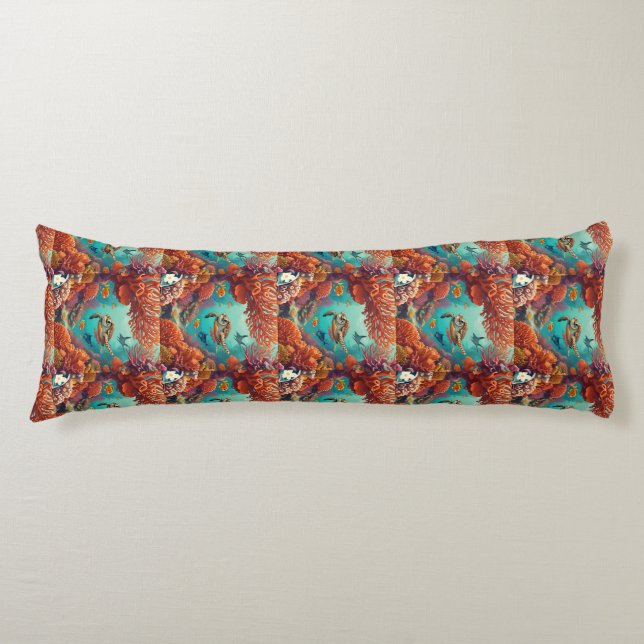 "Nature's Treasure" Body Cushion (Front)