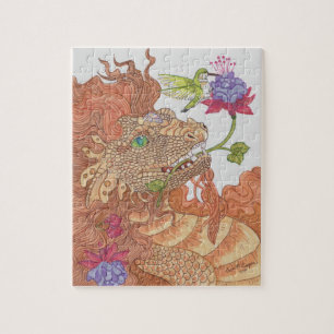 Nature's Treasures Dragon Jigsaw Puzzle