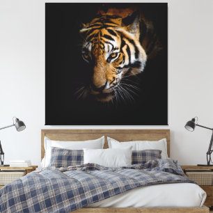 Nature's Wild Animals - Tiger Canvas Print
