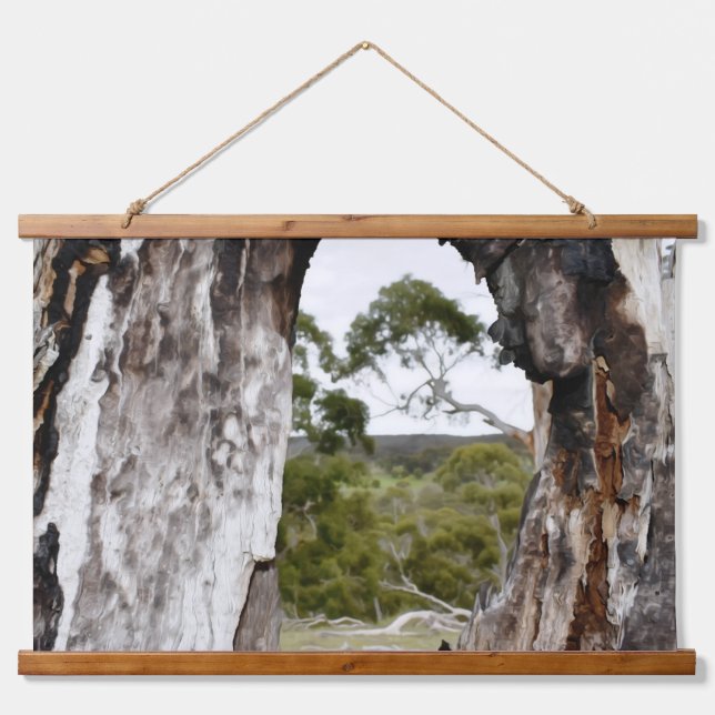 Nature's Window Hanging Tapestry (Front)