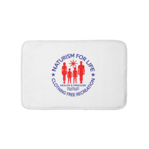 Naturist - Naturism For Life Bath Mat
