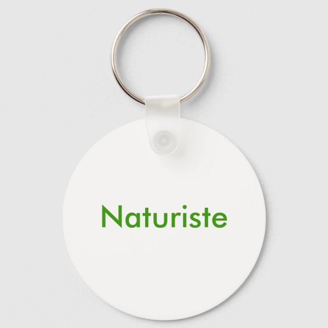 Naturiste Key Ring (Front)