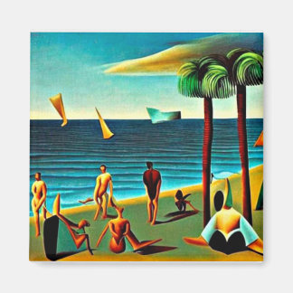 Naturists on the beach magnet