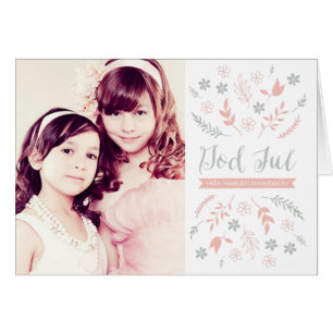 Naturlig jul hälsning