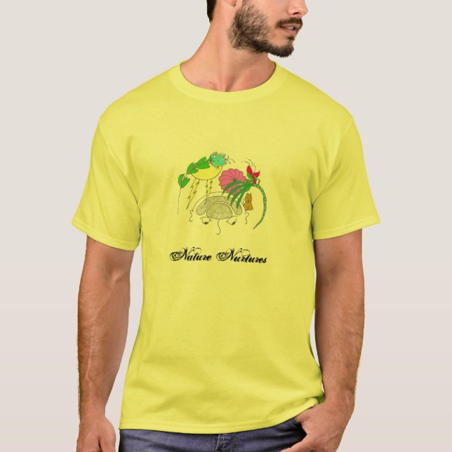 naturnurtures, Nature Nurtures T-Shirt (Front)