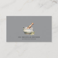 Naturopathic Doctor Mortar Pestle Black