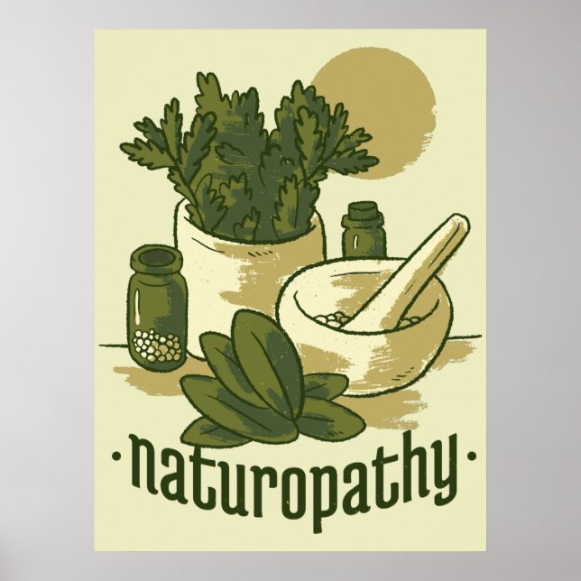 Naturopathy Lifestyle   Poster (Front)