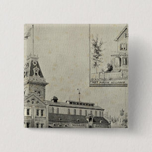 Naugatuck Val Brewery 15 Cm Square Badge