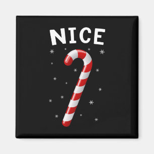 Naughty And Nice Matching Couples Christmas 1 Magnet
