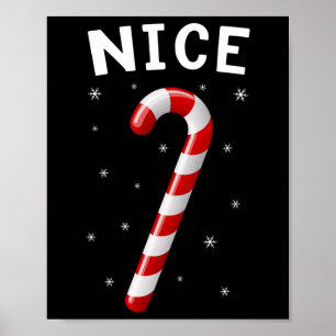 Naughty And Nice Matching Couples Christmas 1 Poster