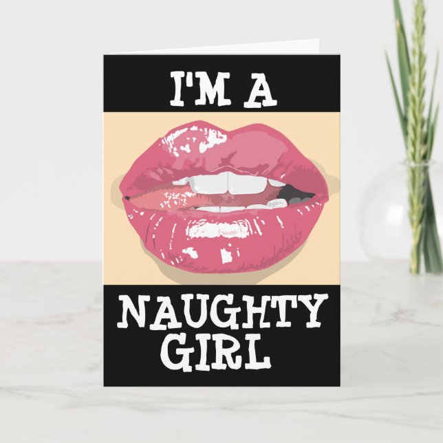 NAUGHTY BIRTHDAY CARD FOR HUSBAND HIM (Front)