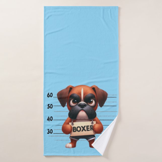 Naughty Boxer Bath Towel (Bath Towel)
