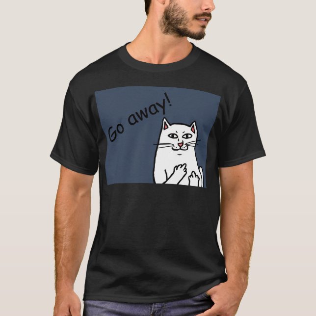 Naughty Cat T-Shirt (Front)