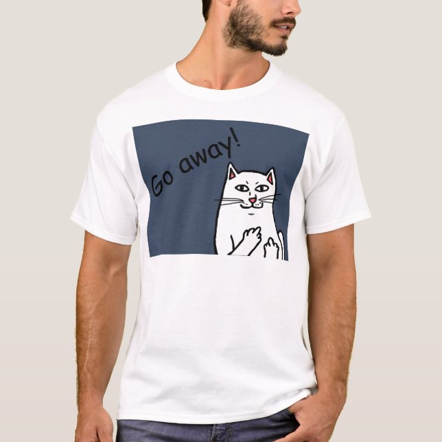 Naughty Cat T-Shirt (Front)
