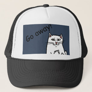 Naughty Cat Trucker Hat