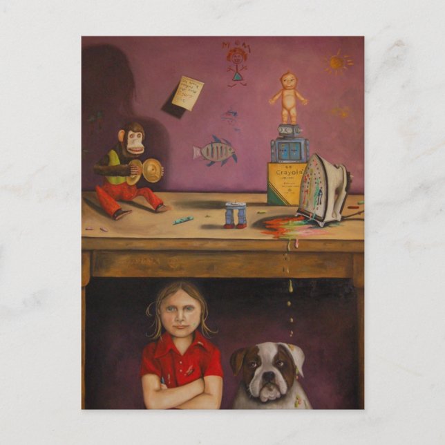 Naughty Child Postcard (Front)