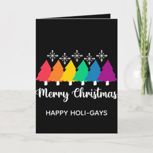 Naughty Christmas,Funny Gay Christmas Holiday Card