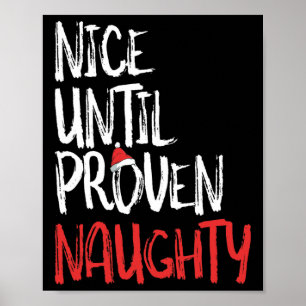 Naughty Christmas Poster