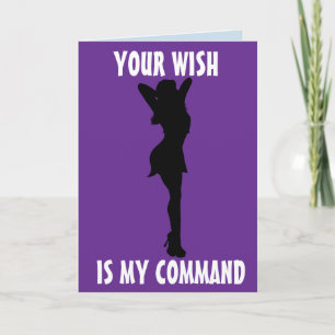 NAUGHTY 'dirty' BIRTHDAY FOR HUSBAND HIM CARDS