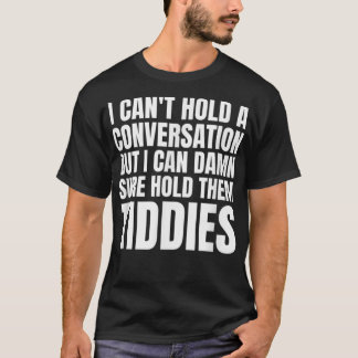 Naughty Dirty Joke Mummy Milkers Tiddies Funny Adu T-Shirt
