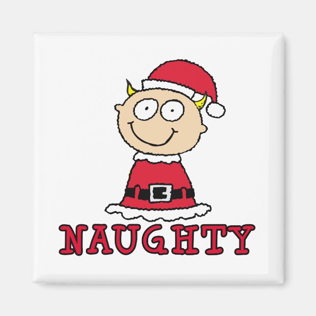 Naughty Elf Magnet (Front)
