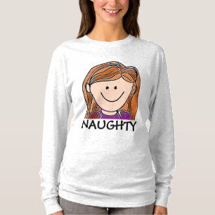 NAUGHTY Funny LADIES T-Shirts