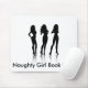 Naughty Girl Book Club Mouse Pad (With Mouse)