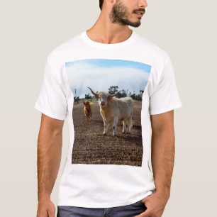 Naughty Highland Cows Ate All The Crop, T-Shirt