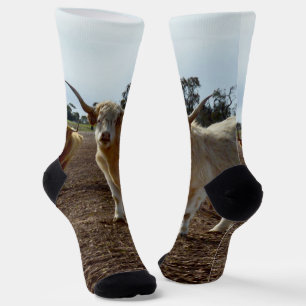 Naughty Highland Cows Ate Crop, Crew Socks