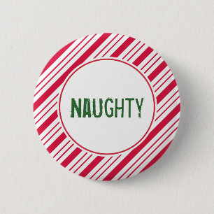Naughty Holiday Button