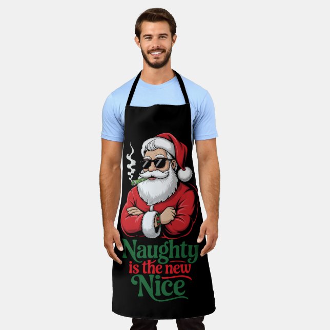 Naughty is the New Nice Apron (Worn)