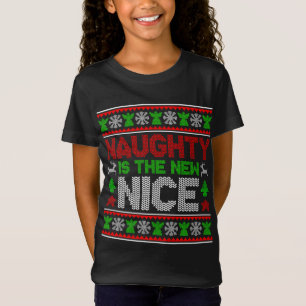 Naughty is the New Nice - Funny Christmas Santa's T-Shirt