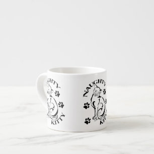 Naughty Kitty Espresso Mug
