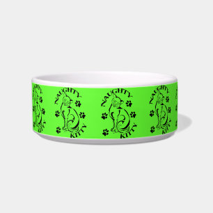 Naughty Kitty Pet Bowl