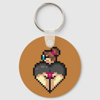 Naughty librarian Keychain
